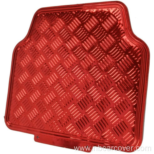 Metallic Design Car Floor Mat